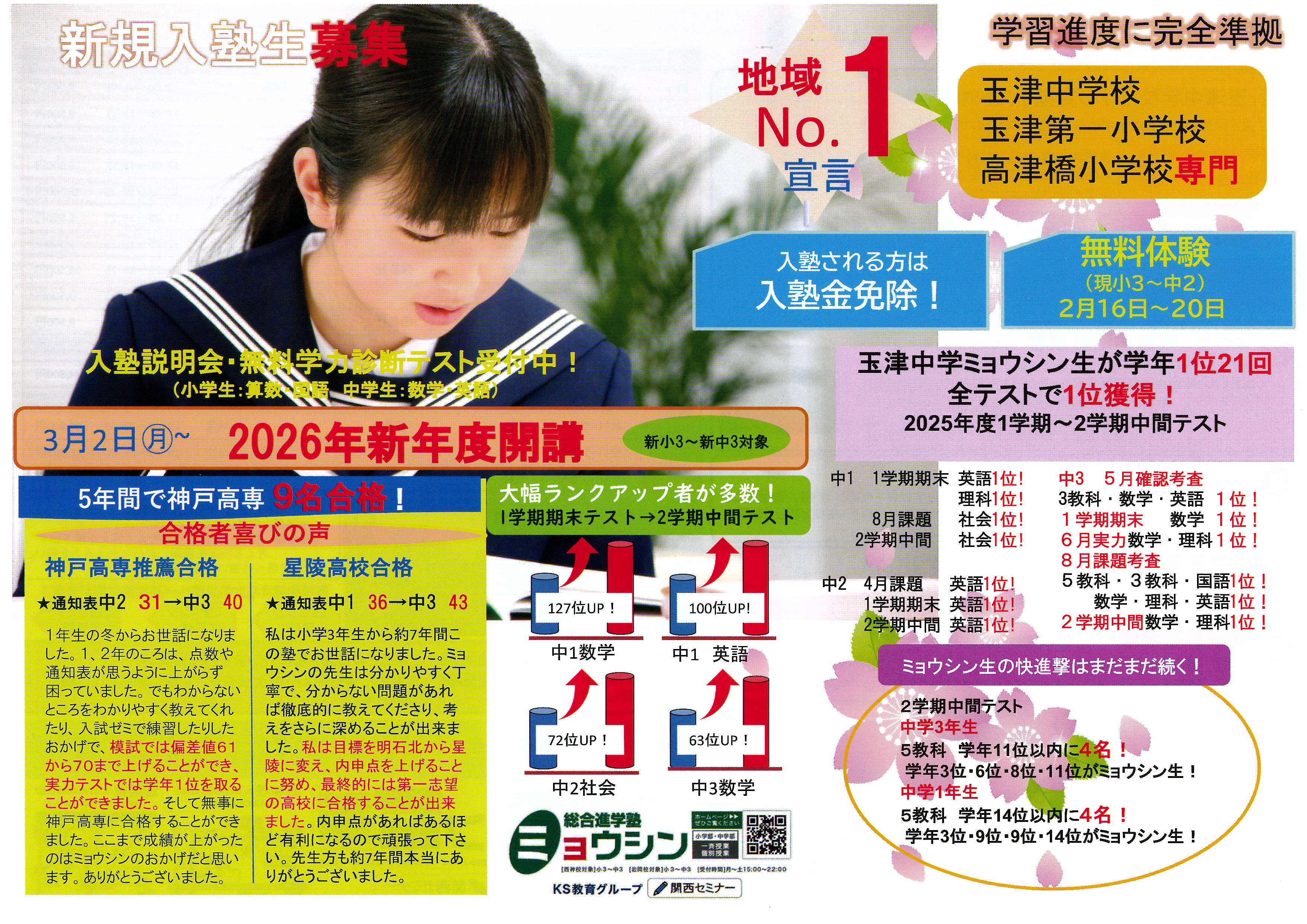 2026新年度西神表